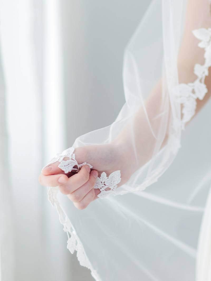 زفاف - Lace Wedding Veil 
