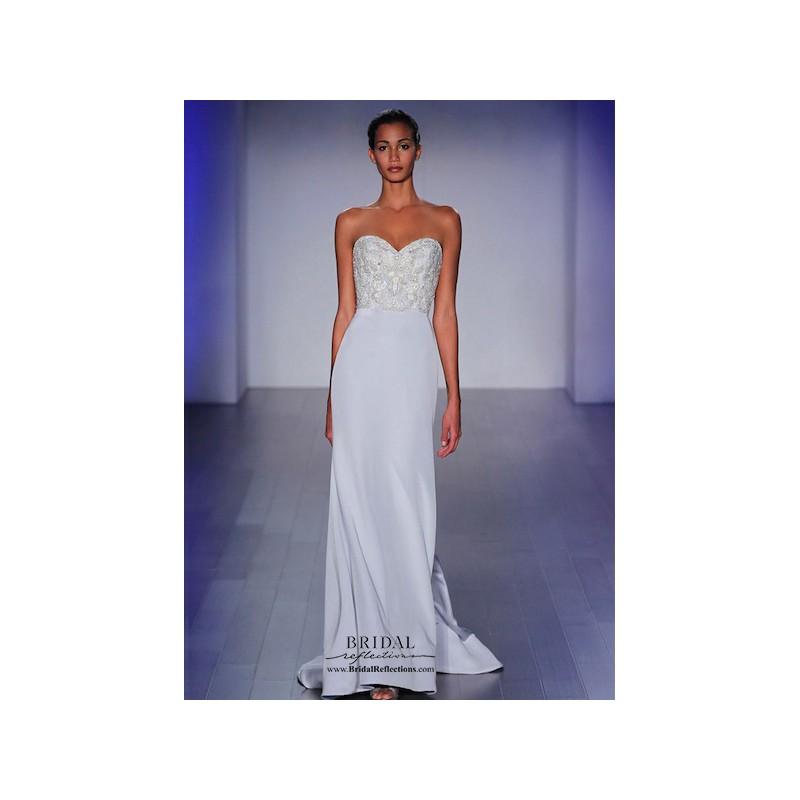 Свадьба - Lazaro 3515 - Burgundy Evening Dresses