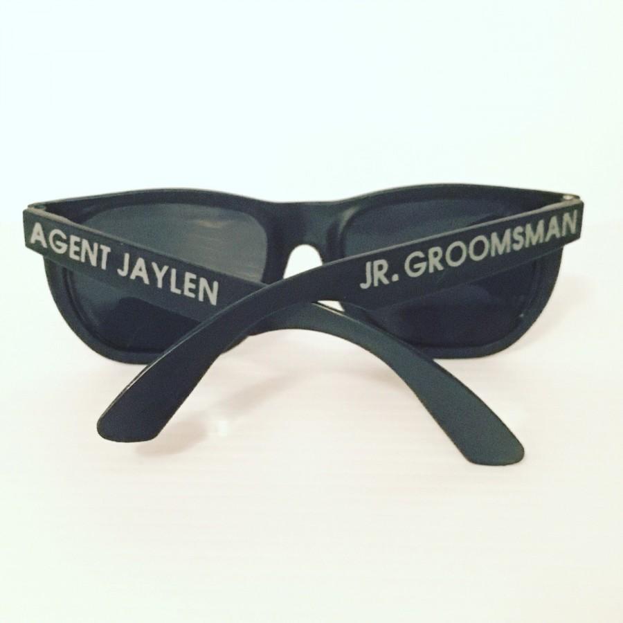 Свадьба - Junior Groomsman Sunglasses - Jr. Groomsman Gift