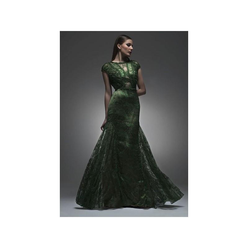 Свадьба - Vestido de fiesta de Isabel Sanchis Modelo Fabara - 2015 Vestido - Tienda nupcial con estilo del cordón