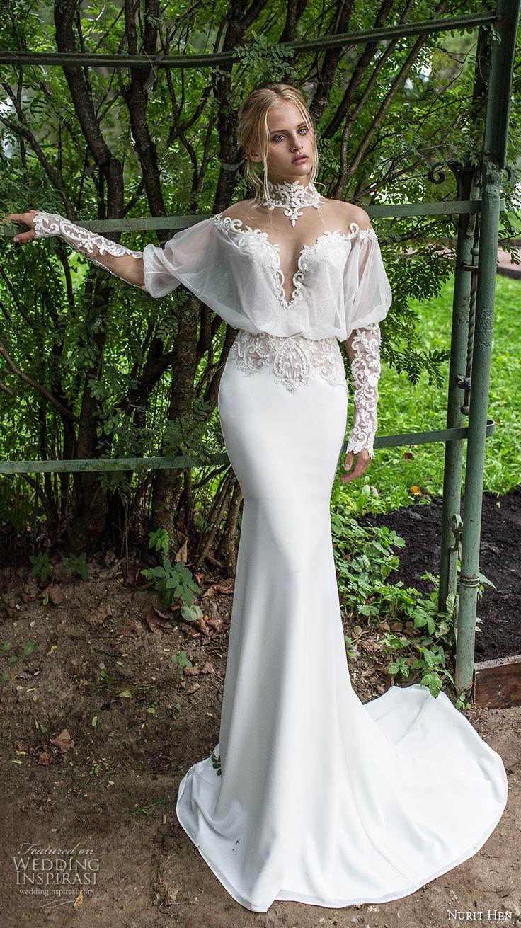 Свадьба - Nurit Hen Ivory And White 2017 Wedding Dresses