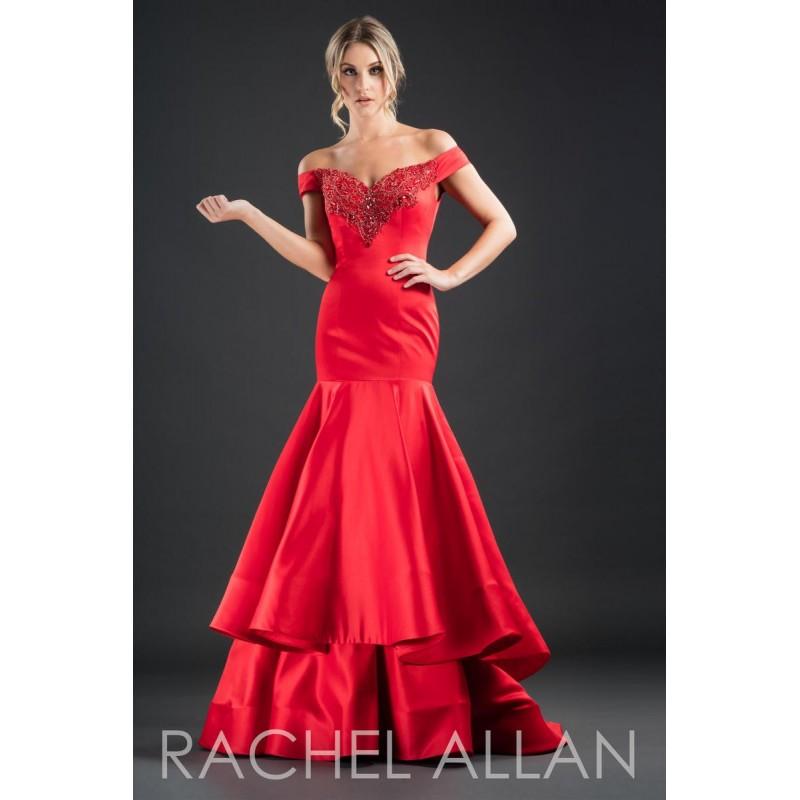 Hochzeit - Black Rachel Allan Couture 8235  Rachel ALLAN Couture - Elegant Evening Dresses