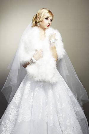 زفاف - Bridal veil, long veil, traditional veil 2 -Tiers