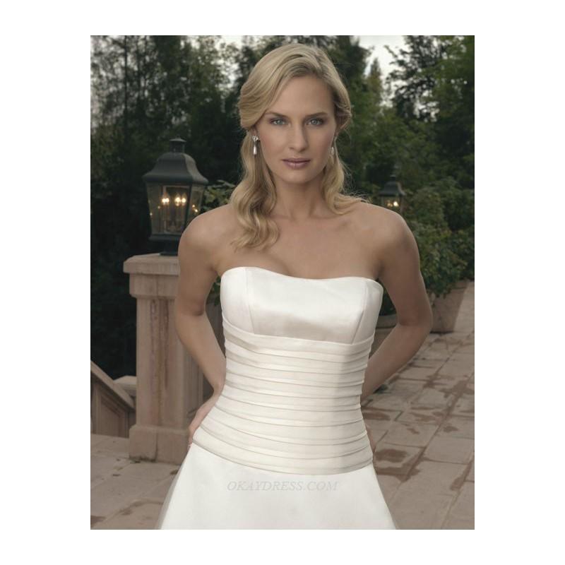 زفاف - Casablanca 1798 Bridal Gown (2011) (CB05_1798BG) - Crazy Sale Formal Dresses