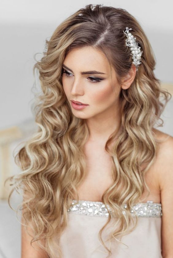 Hochzeit - Elstile Long Wedding Hairstyle