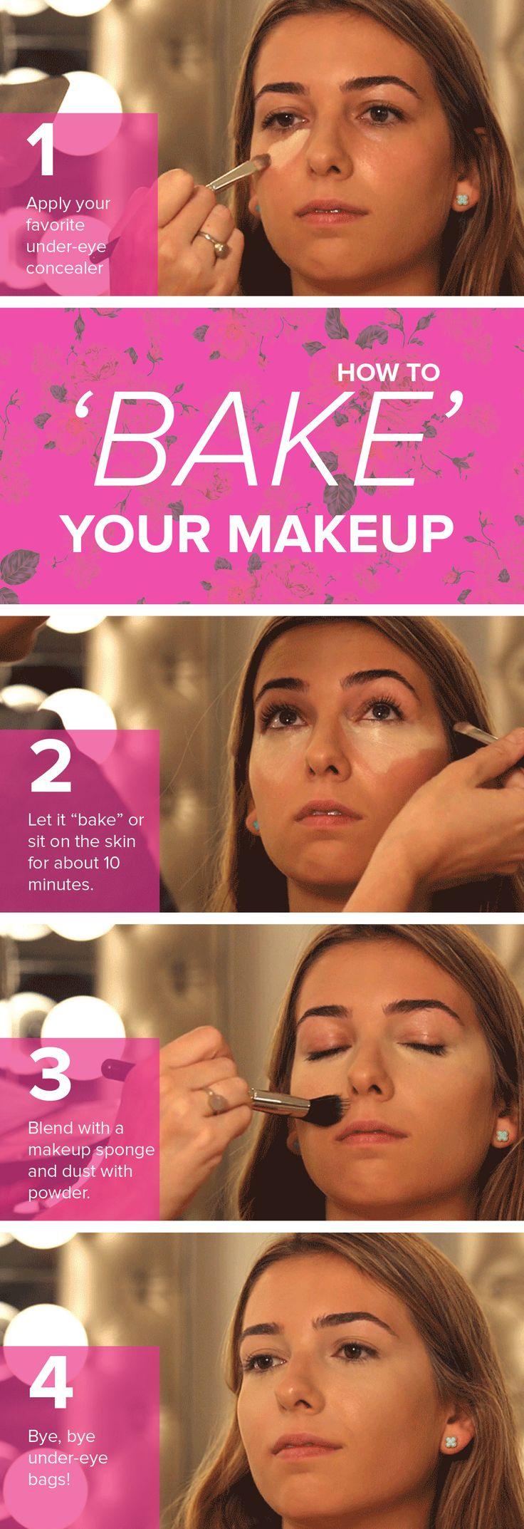 Hochzeit - Here's What 'baking' Has To Do With Your Daily Makeup Routine