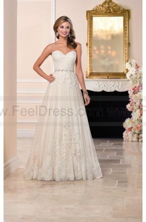 Hochzeit - Stella York Tulle Wedding Dress With Sweetheart Neckline Style 6210