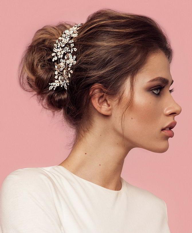 Hochzeit - Olivia The Wolf 2017 Bridal Headpieces 
