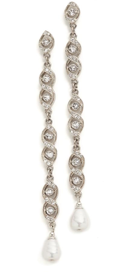Mariage - Ben-Amun All Dressed Up Linear Drop Earrings