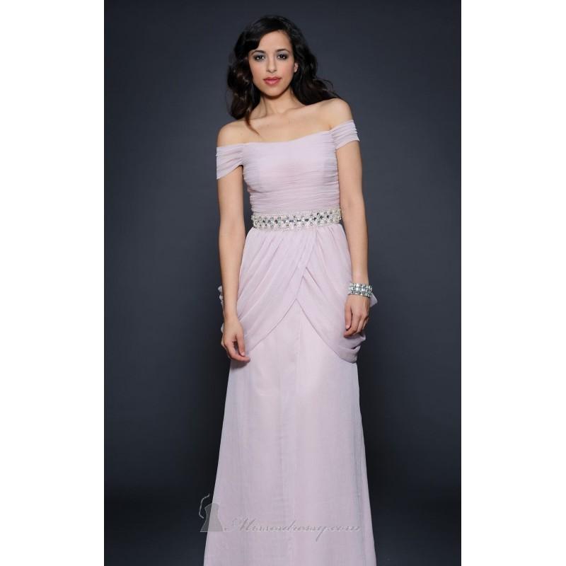 Hochzeit - Blush Off Shoulder Dress by Lara Designs - Color Your Classy Wardrobe