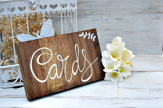 Mariage - Cartel de madera boda tarjetas, Letrero boda caligrafía, Señal madera boda rústica, boda jardín, decoración madera boda.