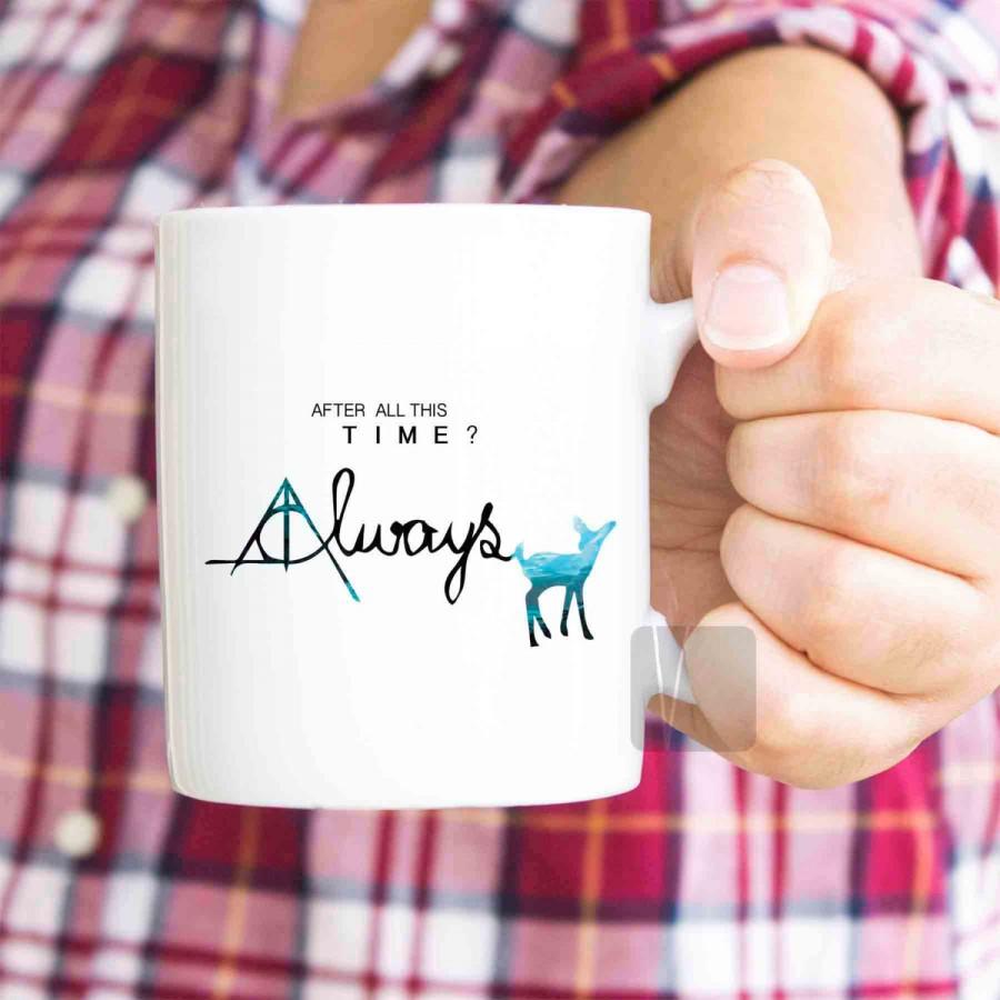 Свадьба - Severus Snape Always, "After all this time Always" mug, coffee mug, large coffee mugs, tea mugs, best friend gifts, boyfriend gift idea