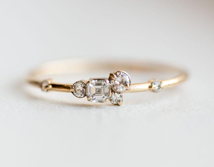 Wedding - Pinch Of Sugar Mini Cluster Ring