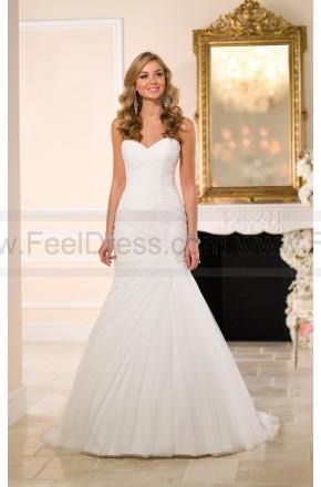 Hochzeit - Stella York Tulle Skirt Wedding Dresses Style 6047