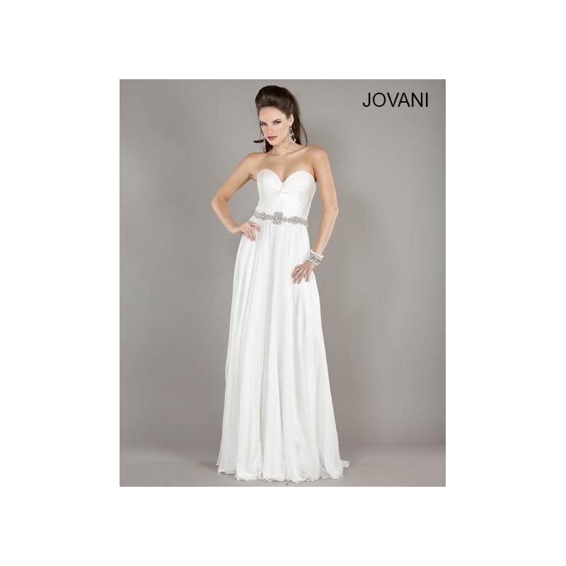 Wedding - Jovani 159764 Beige - 2017 Spring Trends Dresses