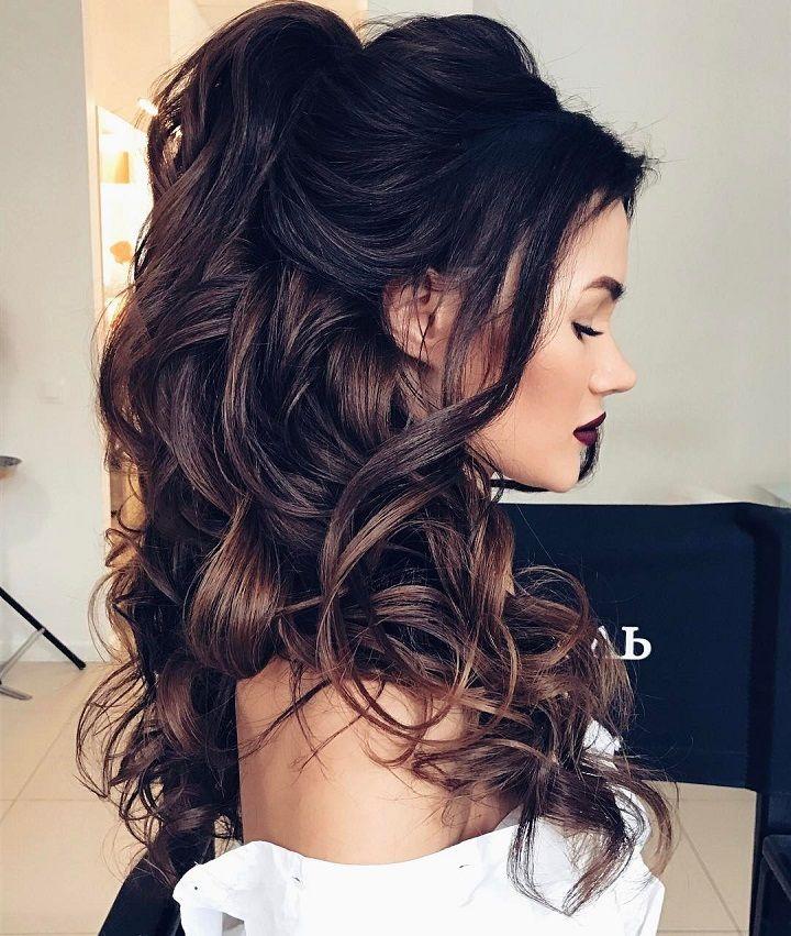 Mariage - 32 Pretty Half Up Half Down Hairstyles – Partial Updo Wedding Hairstyle