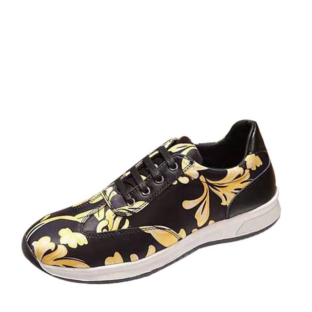 Mariage - Versace Barocco Men's Leather Sneakers