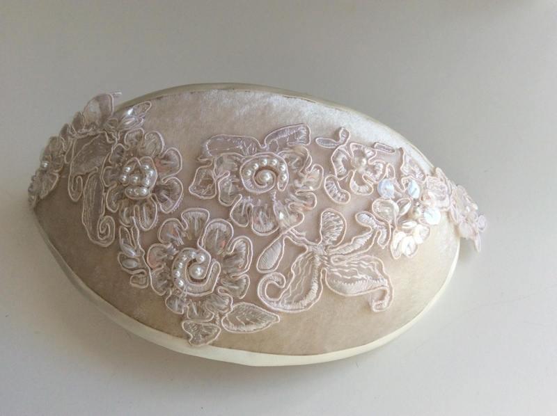 زفاف - Bridal headpiece Wedding head-wear Bridal Tea Hat Vintage Style Cocktail Hat