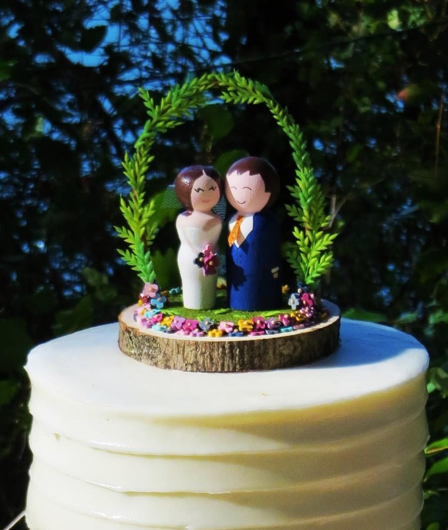 Свадьба - Wedding Cake Topper - Customized for you!