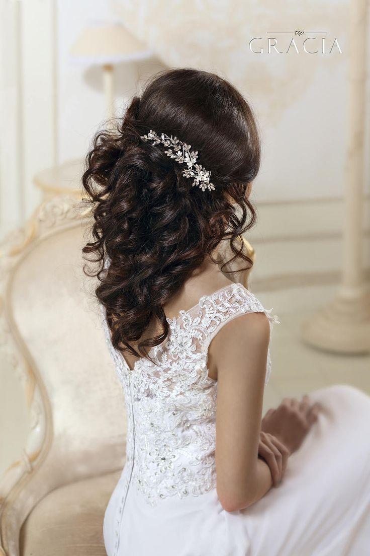 Свадьба - Bridal Hairpiece Crystal Hair Comb Wedding Headpiece Crystal Hair Piece Floral Bridal Hair Comb Flower Hair Comb Rhinestone Headpiece