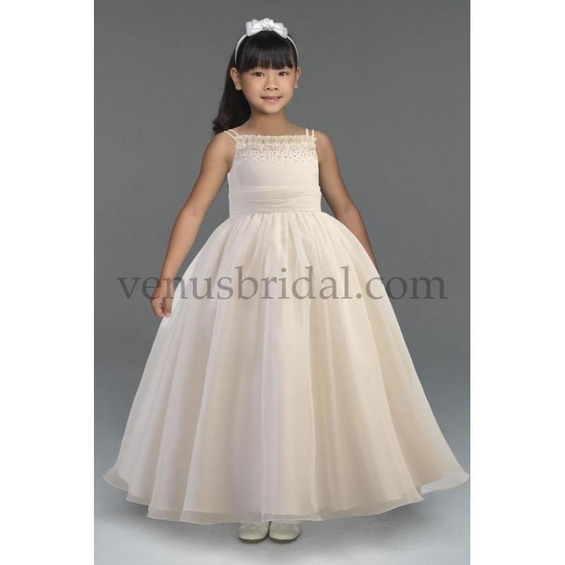 Свадьба - Little Maiden Flower Girl Dresses - Style LM3422 - Formal Day Dresses