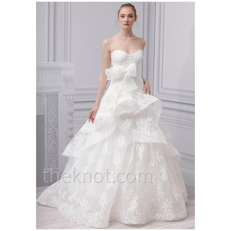 Wedding - Monique Lhuillier Belle - Charming Custom-made Dresses