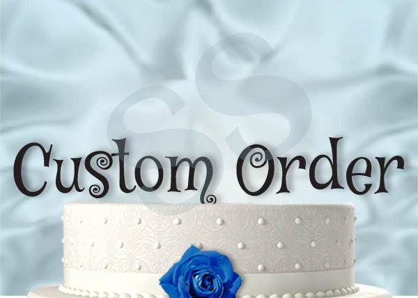 زفاف - Custom Order Design Your Own