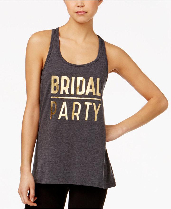 زفاف - Ideology Bridal Party Racerback Tank Top, Only at Macy's
