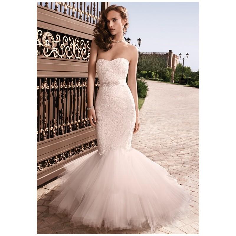 Hochzeit - Cheap 2014 New Style Casablanca Bridal 2129 Wedding Dress - Cheap Discount Evening Gowns