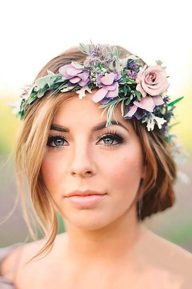 زفاف - 33 Gorgeous Blooming Wedding Hair Bouquets