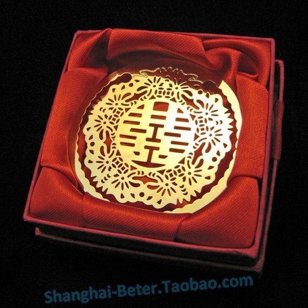 Mariage - BeterWedding 送老外生日小禮物中國風特色元素禮品紅雙喜WJ133書簽結婚回禮品