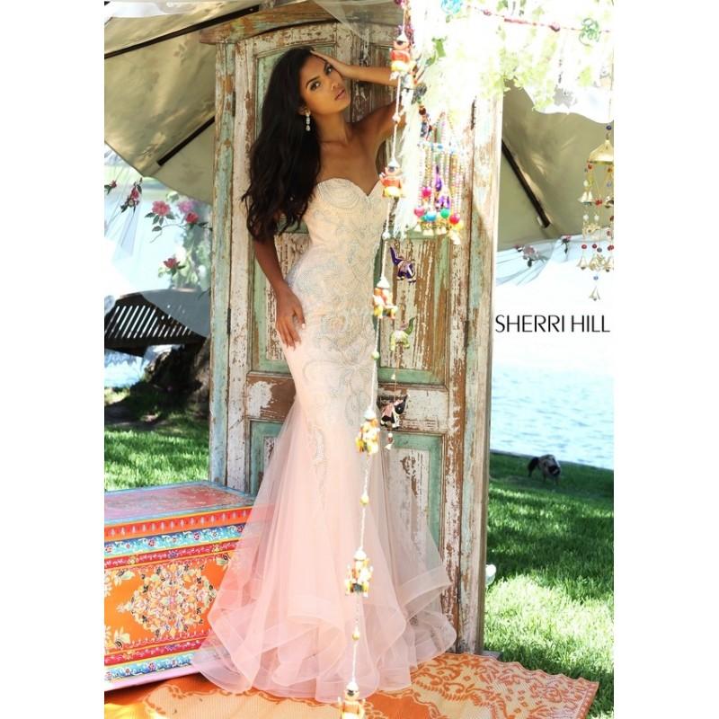 Hochzeit - Sherri Hill Spring 2016 Style 50001 -  Designer Wedding Dresses