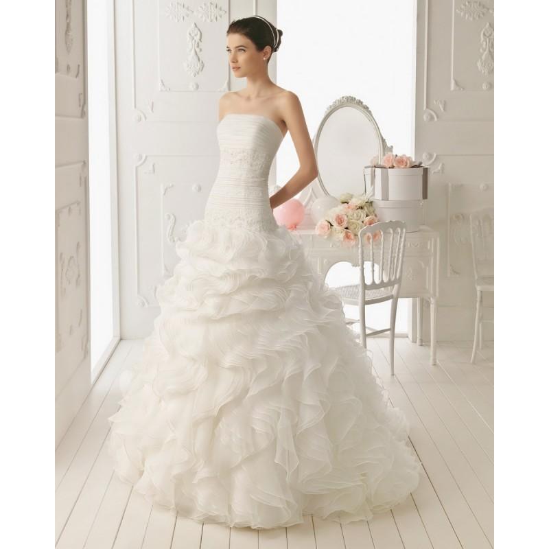 Hochzeit - Aire Barcelona Rubor Bridal Gown (2013) (AB13_RuborBG) - Crazy Sale Formal Dresses