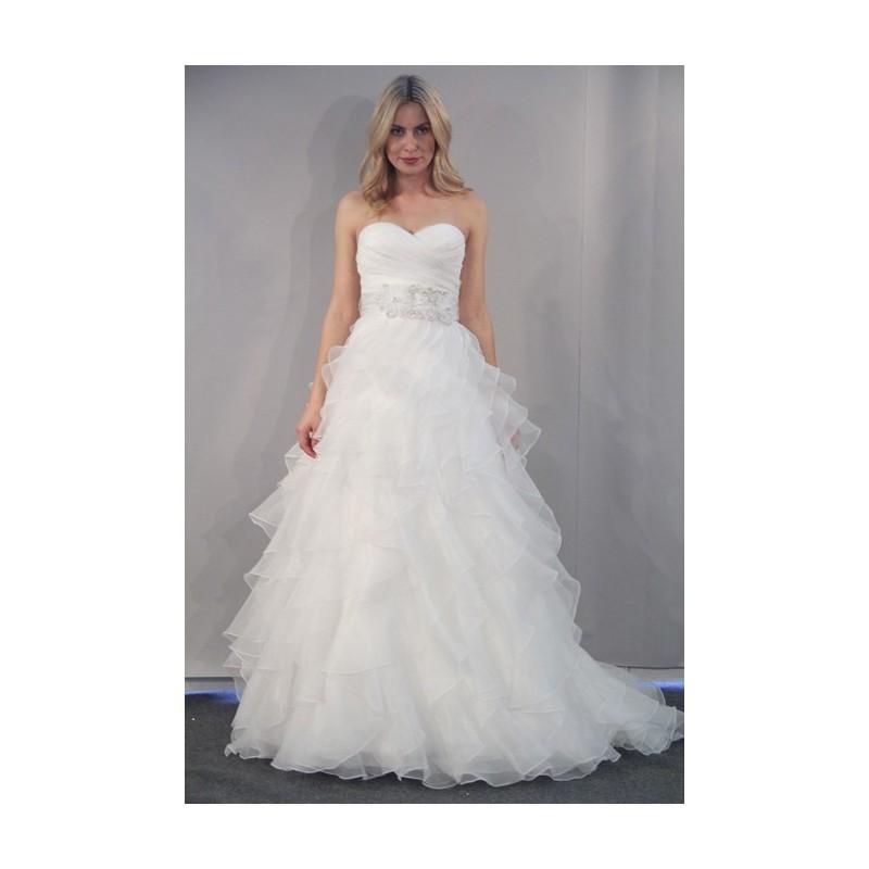 Свадьба - Wtoo Brides - Fall 2012 - Samina Strapless Organza A-Line Wedding Dress with Ruffle Skirt and Sweetheart Neckline - Stunning Cheap Wedding Dresses