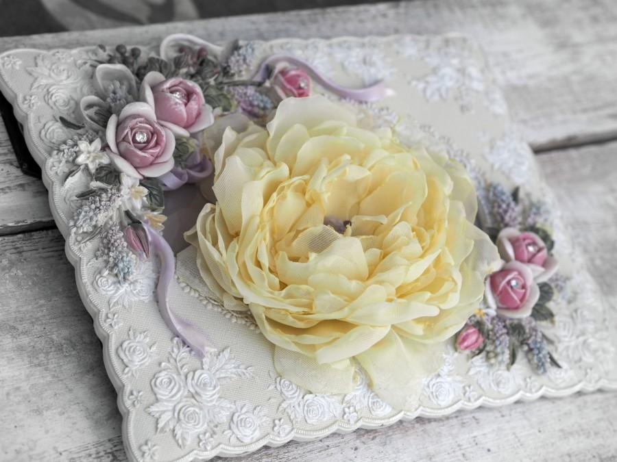 Mariage - Bridesmaid Yellow Hair Flower, Yellow Bridal Flower, Yellow Flower Clip, Wedding Flower Sets
