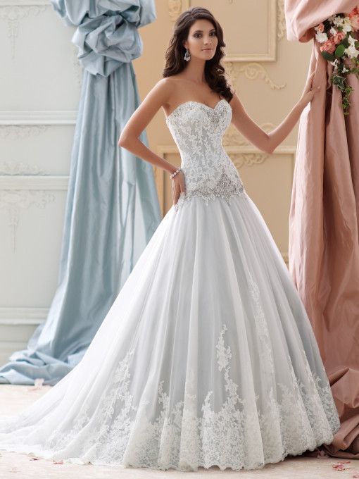 Hochzeit - David Tutera - Ocean - 115228 - All Dressed Up, Bridal Gown