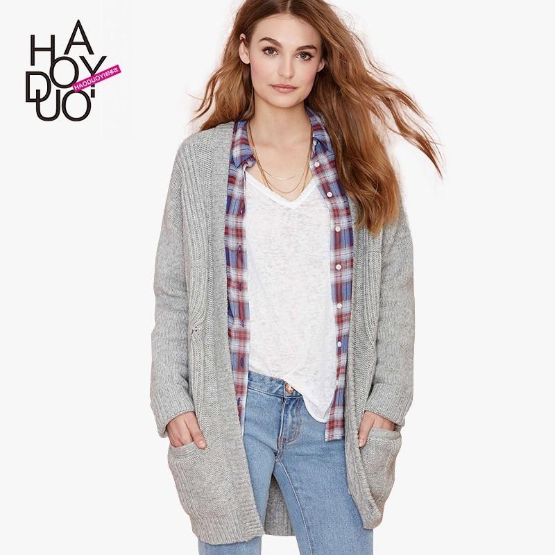 Свадьба - New casual Cardigan for fall/winter fashion simple sweater coat women - Bonny YZOZO Boutique Store