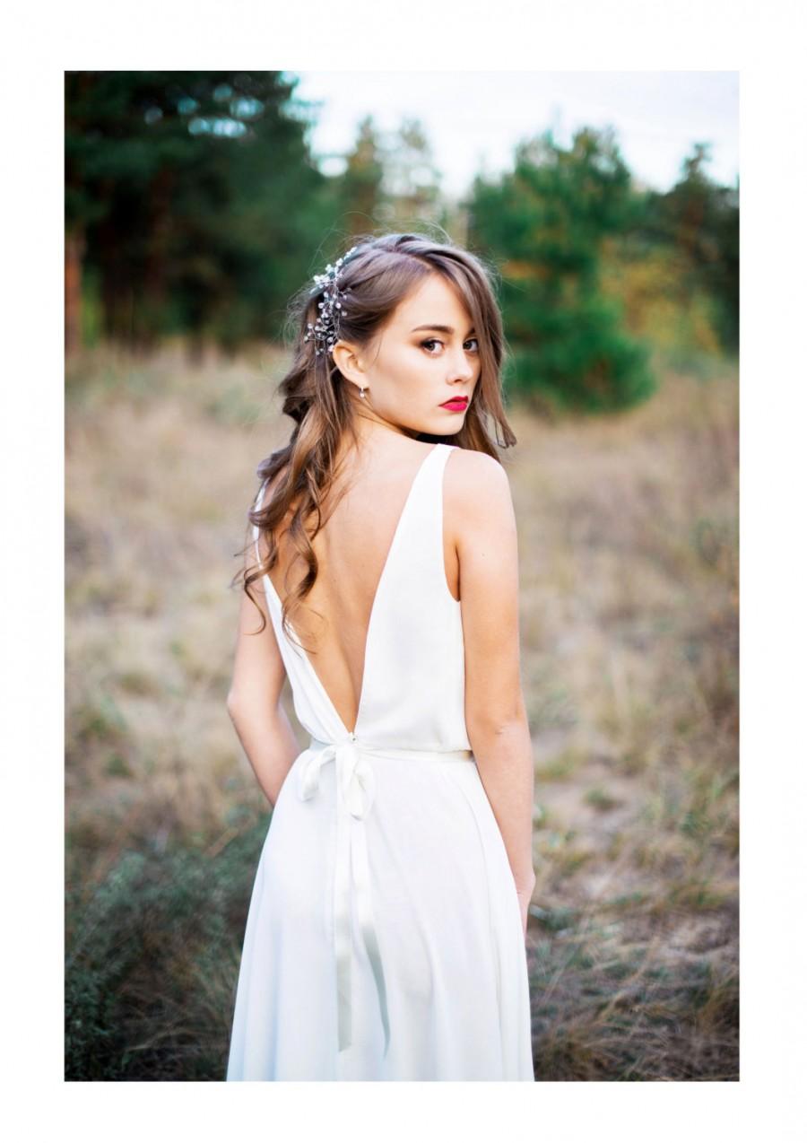 زفاف - Bridesmaid dress - Lily - unique gown. Bridal gown. Bohemian wedding dress. Fairy wedding dress. Boho wedding dress