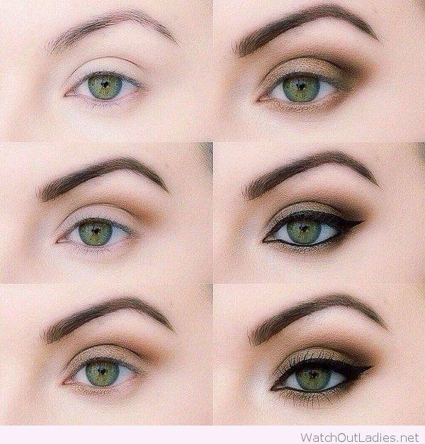 Свадьба - Wonderful Makeup For Green Eyes Tutorial