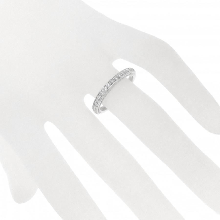 Mariage - Ladies Solid 14K Gold 0.35ct Genuine White Diamonds Wedding Ring Anniversary Ring Stack Ring Engagement Ring