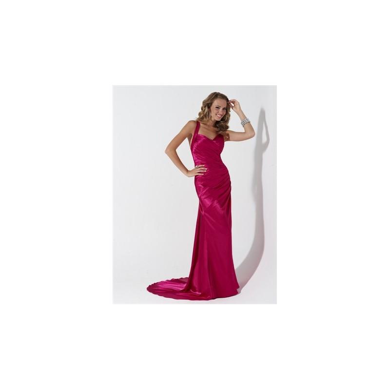 زفاف - Double Straps Crossed Back Prom Dress (P-1125A) - Crazy Sale Formal Dresses