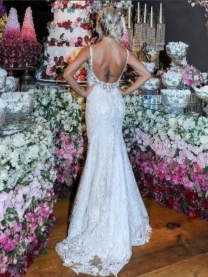 Wedding - Vestido De Noiva Da Esposa De Gusttavo Lima Custou Mais De R$ 30 Mil