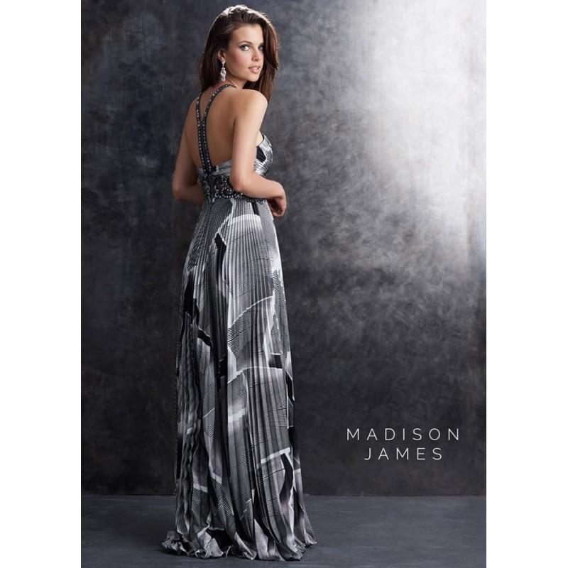 Hochzeit - Madison James 15-135 Wild Printed Dress - 2017 Spring Trends Dresses