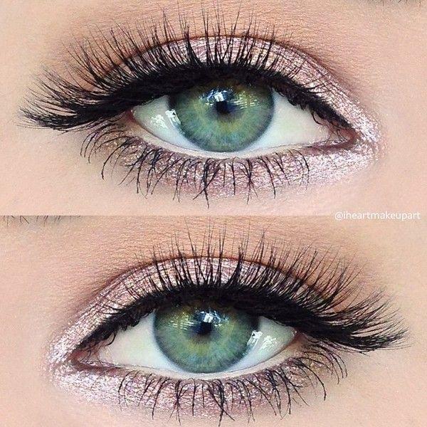 Wedding - Makeup Artist On Instagram: “Simple Sparkly Pink #eotd Using Just 2 Eyeshadows?@anastasiabeverlyhills Pink Champagne?✨ All Over The Eye & Cream In The Crease.…”