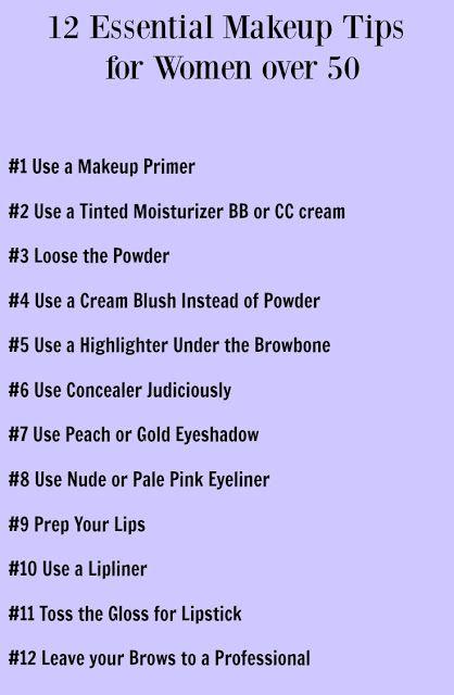 Hochzeit - 12 Essential Makeup Tips For Women Over 50