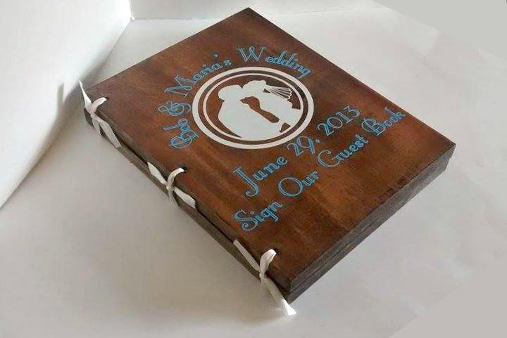 Hochzeit - Custom Guest Book, Wedding Guest Book, Wedding Guest Journal, Unique Guest Book, Wood Guest Book, Rustic Guest Book, Wedding Notebook,