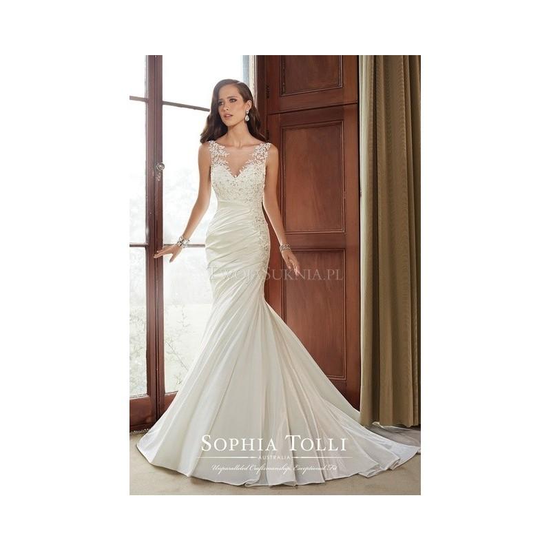 زفاف - Sophia Tolli - Fall 2015 (2015) - Y21519 - Glamorous Wedding Dresses