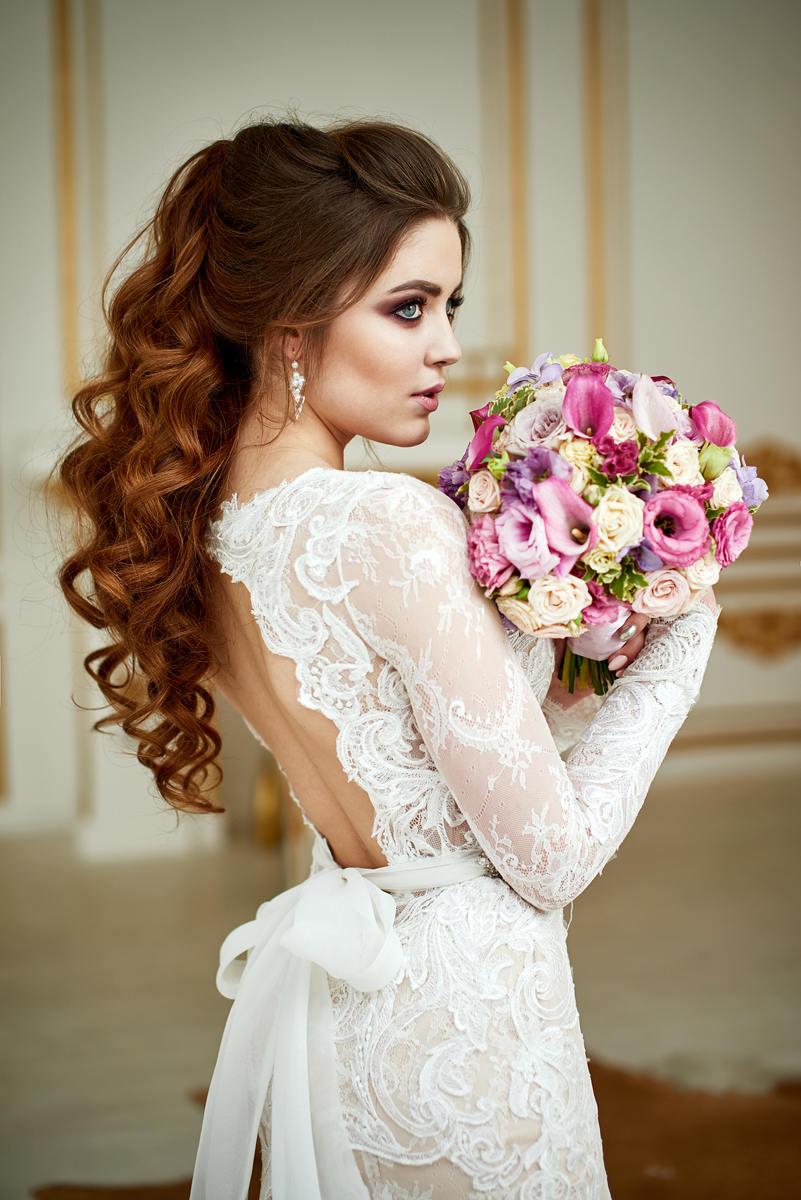 Hochzeit - Wedding Dress Renaissance , Lace Wedding Dress, Bohemian Wedding Dress, Long Sleeve Dress, Open Back Gown, Vintage Wedding Dress, 2 in 1