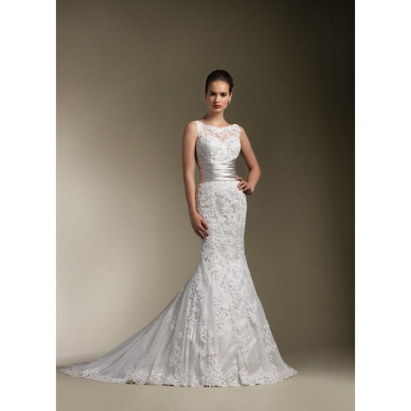 زفاف - Justin Alexander 8596 Lace Wedding Dress - Crazy Sale Bridal Dresses