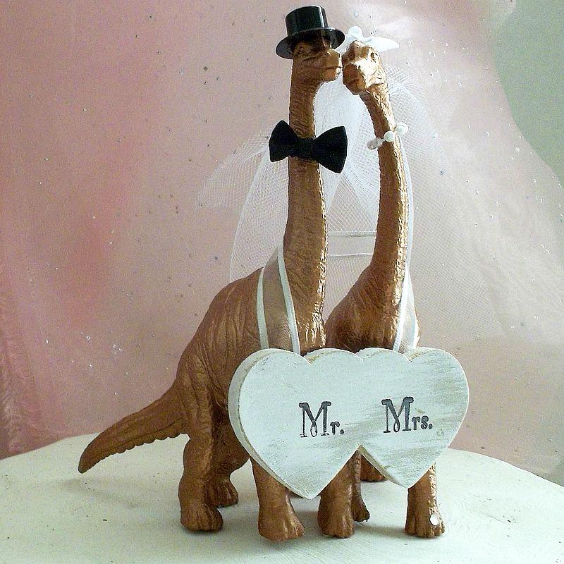Свадьба - Wedding Cake Topper, Dinosaur, Wedding, Cake Topper, Barn Wedding, Copper, Rose Gold,Dinosaur  Cake Topper, Unique, Jurassic, Barn, Rustic